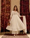 K 1237 By Naisha Mul Chanderi Beads Work Anarkali Suits 